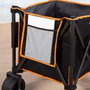 Color Baby Carro de Playa Plegable 52x52x71/105cm con Ruedas 17x10cm para Niños