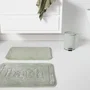 Today Alfombra de Baño de Espuma Viscoelástica Antideslizante 40 x 60 cm Verde