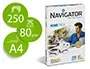 Navigator Home Pack Papel Multifuncion DIN A4 80 Gramos Paquete de 250 Hojas