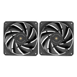 Mars Gaming Pack 2 Ventiladores MF-NCLX2 12cm Negro