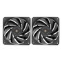Mars Gaming Pack de 2 Ventiladores MF-NCLX2 de 120 mm Negro