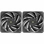 Mars Gaming Pack de 2 Ventiladores MF-NCLX2 de 120 mm Negro