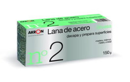 Akron Lana de Acero Gruesa Nº 2 Rollo 150 g Ref. 2293