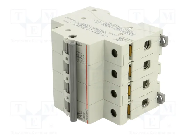 LEGRAND RX3 Interruptor de aislamiento 4 polos 63A 400VAC LEGRAND RX3 Interruptor de aislamiento 4 polos 63A 400VAC