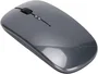 Generico Ratón Inalámbrico Recargable 2 en 1 Bluetooth + USB 2.4G 1600 DPI Gris