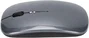 Generico Ratón Inalámbrico Recargable 2 en 1 Bluetooth + USB 2.4G 1600 DPI Gris