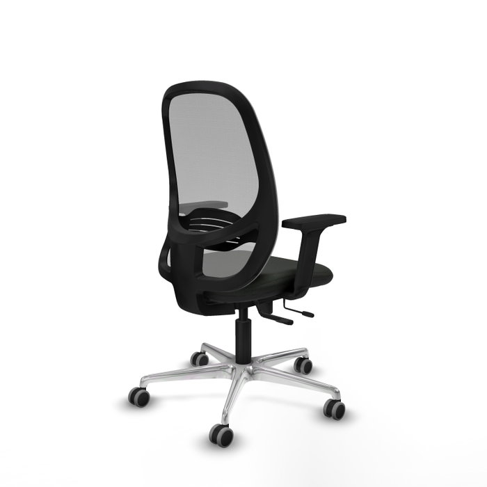 PIQUERAS Y CRESPO Silla de oficina Cilanco con mecanismo Sincro/Traslack, Negro y Gris PIQUERAS Y CRESPO Silla de oficina Cilanco con mecanismo Sincro/Traslack, Negro y Gris
