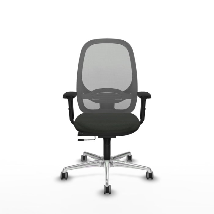 PIQUERAS Y CRESPO Silla de oficina Cilanco con mecanismo Sincro/Traslack, Negro y Gris PIQUERAS Y CRESPO Silla de oficina Cilanco con mecanismo Sincro/Traslack, Negro y Gris