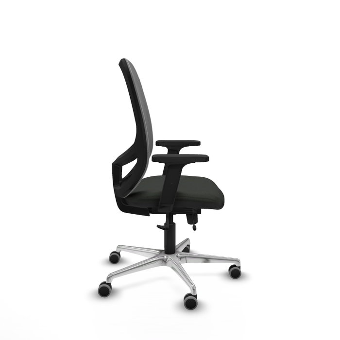 PIQUERAS Y CRESPO Silla de oficina Cilanco con mecanismo Sincro/Traslack, Negro y Gris PIQUERAS Y CRESPO Silla de oficina Cilanco con mecanismo Sincro/Traslack, Negro y Gris