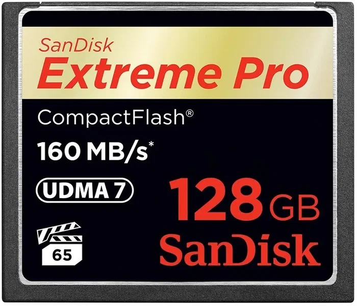 SanDisk Extreme PRO CompactFlash 128 GB Black