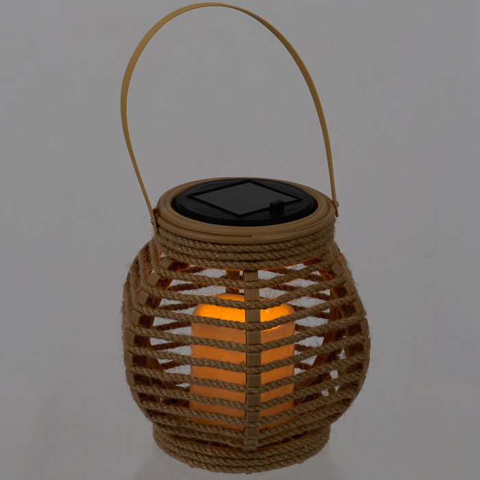 Home Deco Factory Farolillo Solar Efecto Vela Mirage