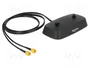 DeLOCK 88739 Base de antena con cable de 1 m, 2xSMA, Negro