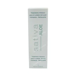 SATIVA Aloe 250Ml Gel Cuidado y Protección Piel Hidratante Calmante Frescor Bienestar