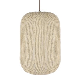 DKD Home Decor Lámpara de Techo Moderna Metal y Poliéster 40x40x60 cm