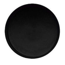 Vollrath Pujadas Bandeja Camarero Antideslizante de Polipropileno Negra, Diámetro 41 cm