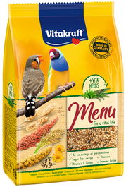 Vitakraft Alimento Premium Exotics para Pájaros Granívoros - 500gr
