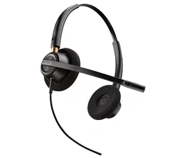 HP Poly EncorePro 525-M Auriculares de Diadema con Micrófono Boom USB-A, Certificado para Microsoft Teams, Supraaural, Negro, Serie 500