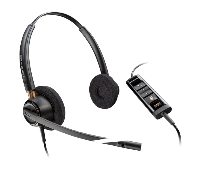 HP Poly EncorePro 525 USB-A Auriculares Estéreo con Certificación Microsoft Teams HP Poly EncorePro 525 USB-A Auriculares Estéreo con Certificación Microsoft Teams