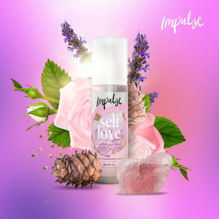 Impulse SELF LOVE ROSE QUARTZ Bruma Perfumada Corporal 150 ml