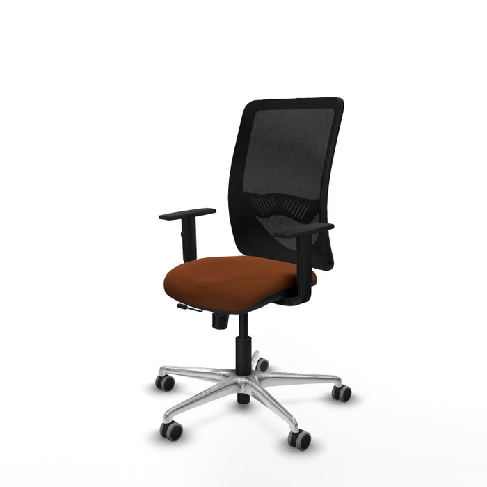 PIQUERAS Y CRESPO Silla de oficina Zulema Marrón y Negro PIQUERAS Y CRESPO Silla de oficina Zulema Marrón y Negro