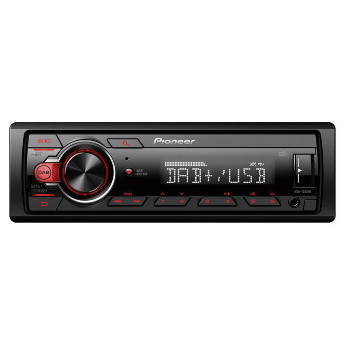 Pioneer MVH-130DAB - Autoradio - USB - DAB+ - AUX Pioneer MVH-130DAB - Autoradio - USB - DAB+ - AUX