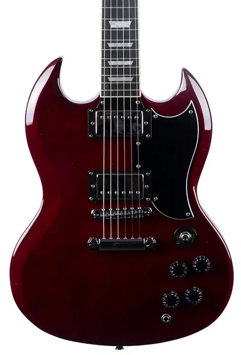 Eko Guitarra Eléctrica Starter DV300 Tipo SG Roja Eko Guitarra Eléctrica Starter DV300 Tipo SG Roja