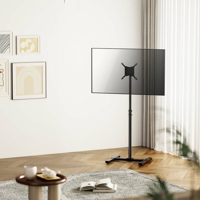 Aisens Soporte de Suelo Inclinable y Extensible FT42TE-261, Negro Aisens Soporte de Suelo Inclinable y Extensible FT42TE-261, Negro