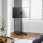Aisens Soporte de Suelo Inclinable y Extensible FT42TE-261, Negro