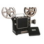 DKD Home Decor Reloj de Sobremesa Metal Negro y Plateado