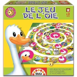Educa Neo Classic Juego del Ganso para Niños y Niñas a Partir de 3 Años
