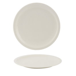 Summa Modern Plato Llano 29 cm - Plato Vitro Porcelana Marfil - Vajilla (Set de 6)
