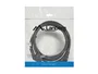 Lanberg CA-C13C-11CC-0050-BK Cable de alimentación 5 m Negro con Conector Schuko hembra IEC320 C13 hembra a 90°