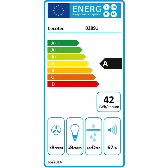 Campana Cecotec Bolero Flux DT 606500 Negro