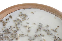 DKD Home Decor Vela Marron Terracota Cera Parafina Hierbas Aromáticas 16 x 8 x 16 cm (4 Unidades)