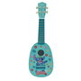 Lexibook - Ukulele de madera Stitch para niños con 4 cuerdas de nylon, 53 cm (21''), modelo Disney, guía de aprendizaje incluida, ideal para principiantes