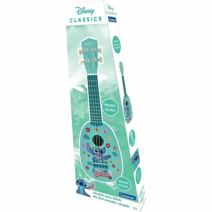 Lexibook Ukelele de Madera Disney Stitch K230D Lexibook Ukelele de Madera Disney Stitch K230D