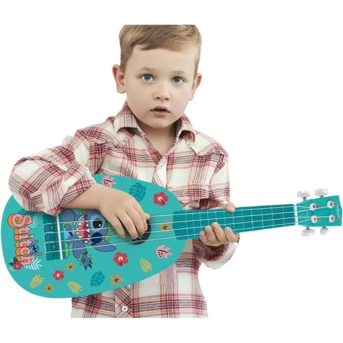 Lexibook Ukelele de Madera Disney Stitch K230D Lexibook Ukelele de Madera Disney Stitch K230D