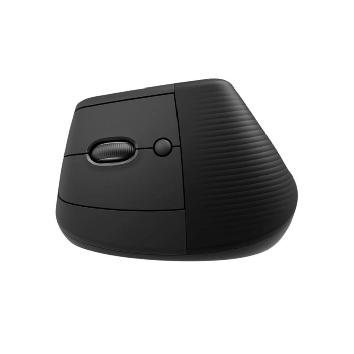 Logitech Lift for Business Ratón Vertical Ergonómico para Zurdos, Grafito