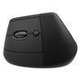 Logitech Lift for Business Ratón Vertical Ergonómico para Zurdos, Grafito