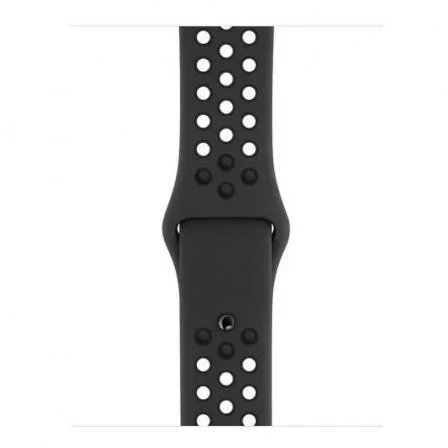 Apple Watch Series 5/ GPS/ 40mm/ Caja de Aluminio en Gris Espacial/ Correa Nike Deportiva Antracita y Negra