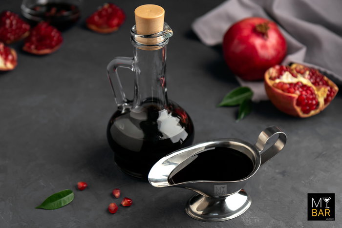 My Bar Salsera Acero Inoxidable 240 ml (21x9.6x10 cm) (12 Unidades)