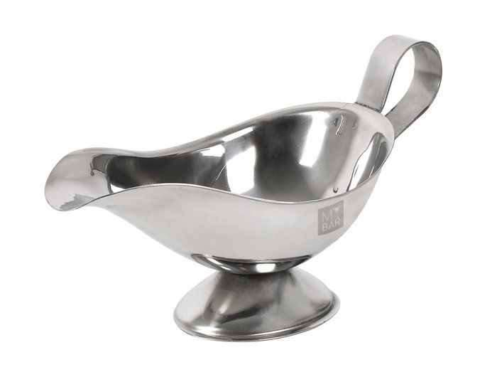 My Bar Salsera Acero Inoxidable 240 ml (21x9.6x10 cm) (12 Unidades)