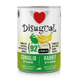 Disugual Fruit Dog Conejo Banana 6x400 gr