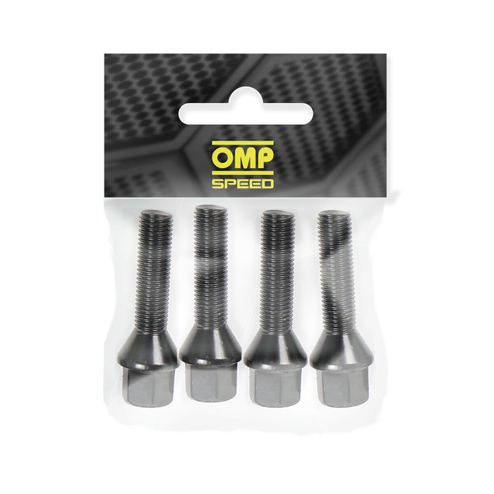 Tornillos de ruedas OMP OMPS09521401 M14 x 1,25 4 Unidades