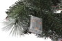 DKD Home Decor Corona LED Nevada Blanco y Rojo con 35 LEDs