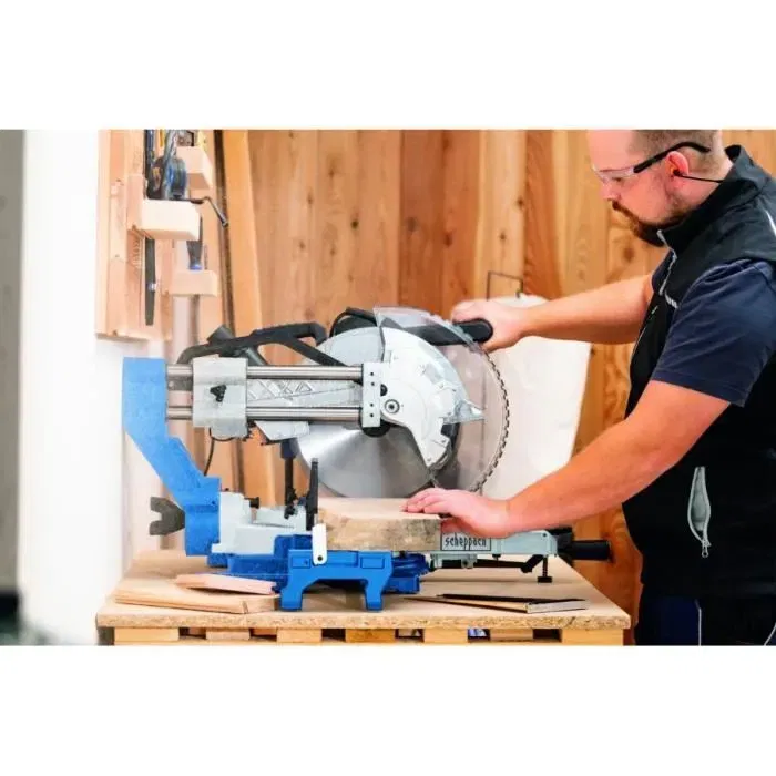 Scheppach Sierra Ingletadora Radial HM305SL 2000 W 305 mm Madera Scheppach Sierra Ingletadora Radial HM305SL 2000 W 305 mm Madera