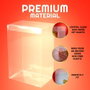 Evoretro Pack de 10 Cajas de PET Protector para Figuras Amiibo
