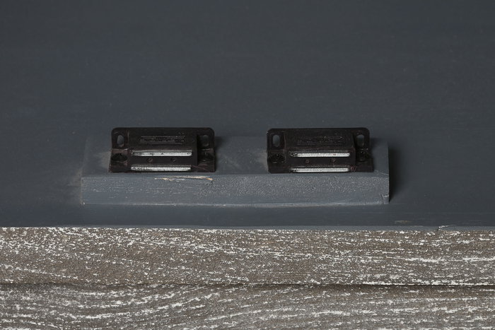 DKD Home Decor Buffet Moderno Gris 175 x 40 x 81 cm