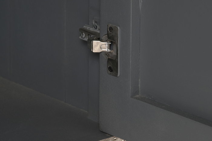 DKD Home Decor Buffet Moderno Gris 175 x 40 x 81 cm