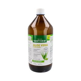 Santiveri Jugo de Aloe Vera 1L. Bienestar Gastrointestinal y Sistema Inmunitario Apto Veganos